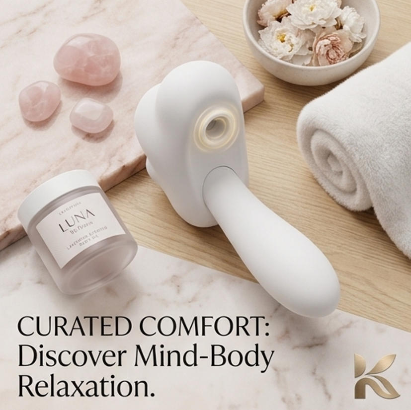 Zoolock Wearable Cloud Silicone Relax Massager with suction and vibration features, shown on a person's arm.