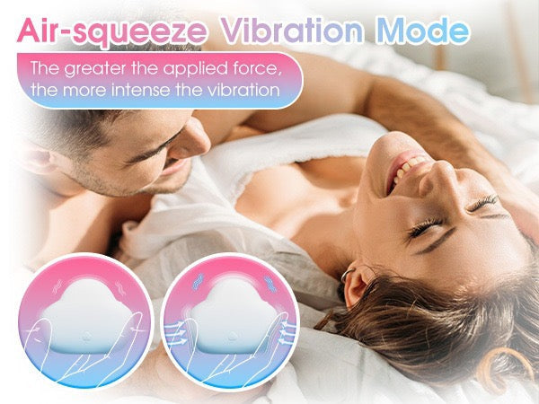 SYLAARA Cloud Air Sonic Intimate Care Massager with app control and body-safe silicone, shown in a sleek, modern design.